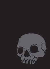 Legion Iconic: Skull Black standard card sleeves (50ct)